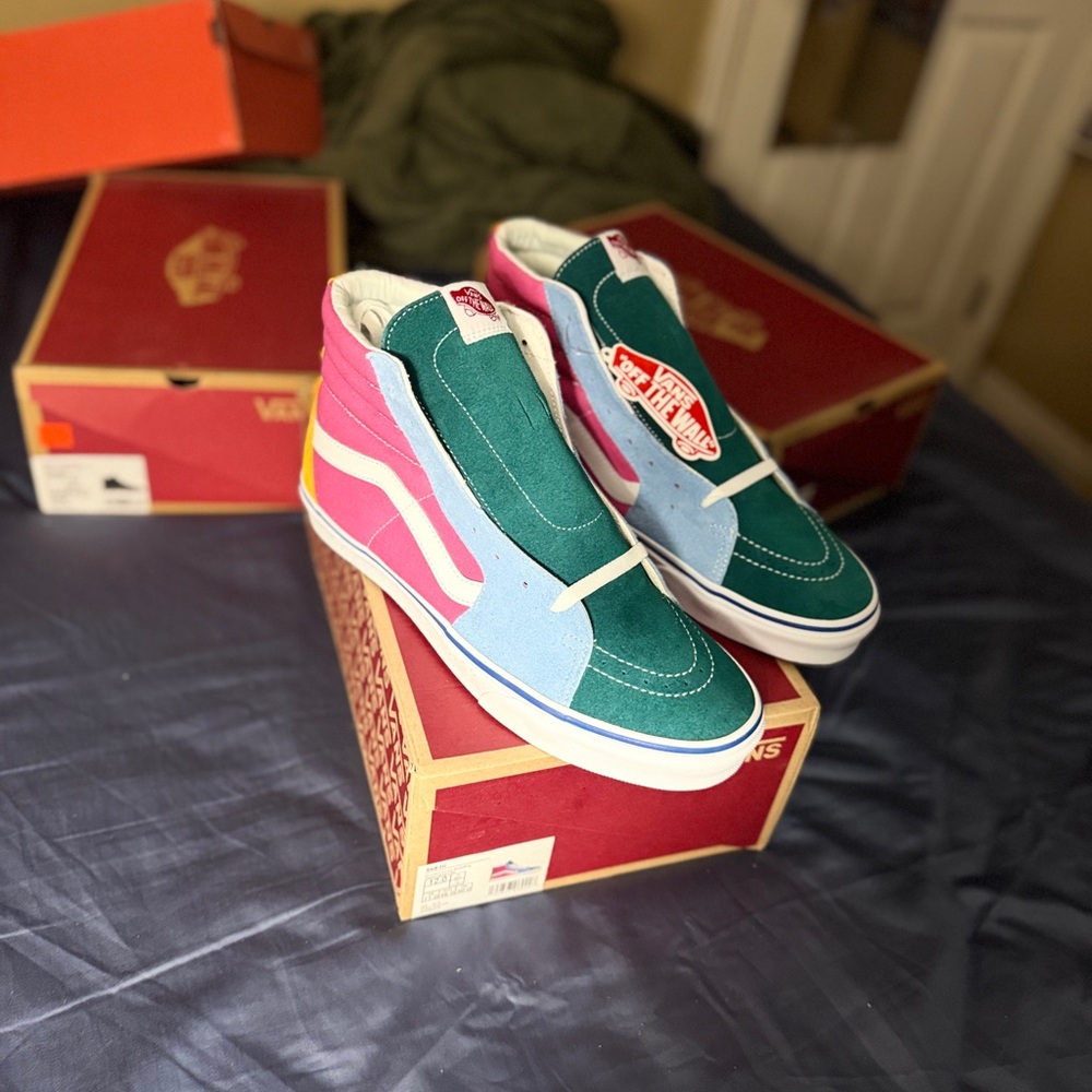 Vans Multicolor High-Top Sneakers